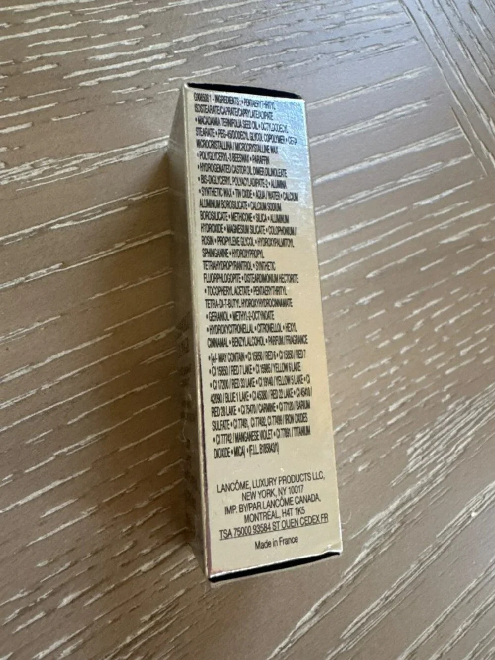 LANCOME L'Absolu Rouge Lipstick #381 ROSE RENDEZ VOUS Cream Hydrating Shaping